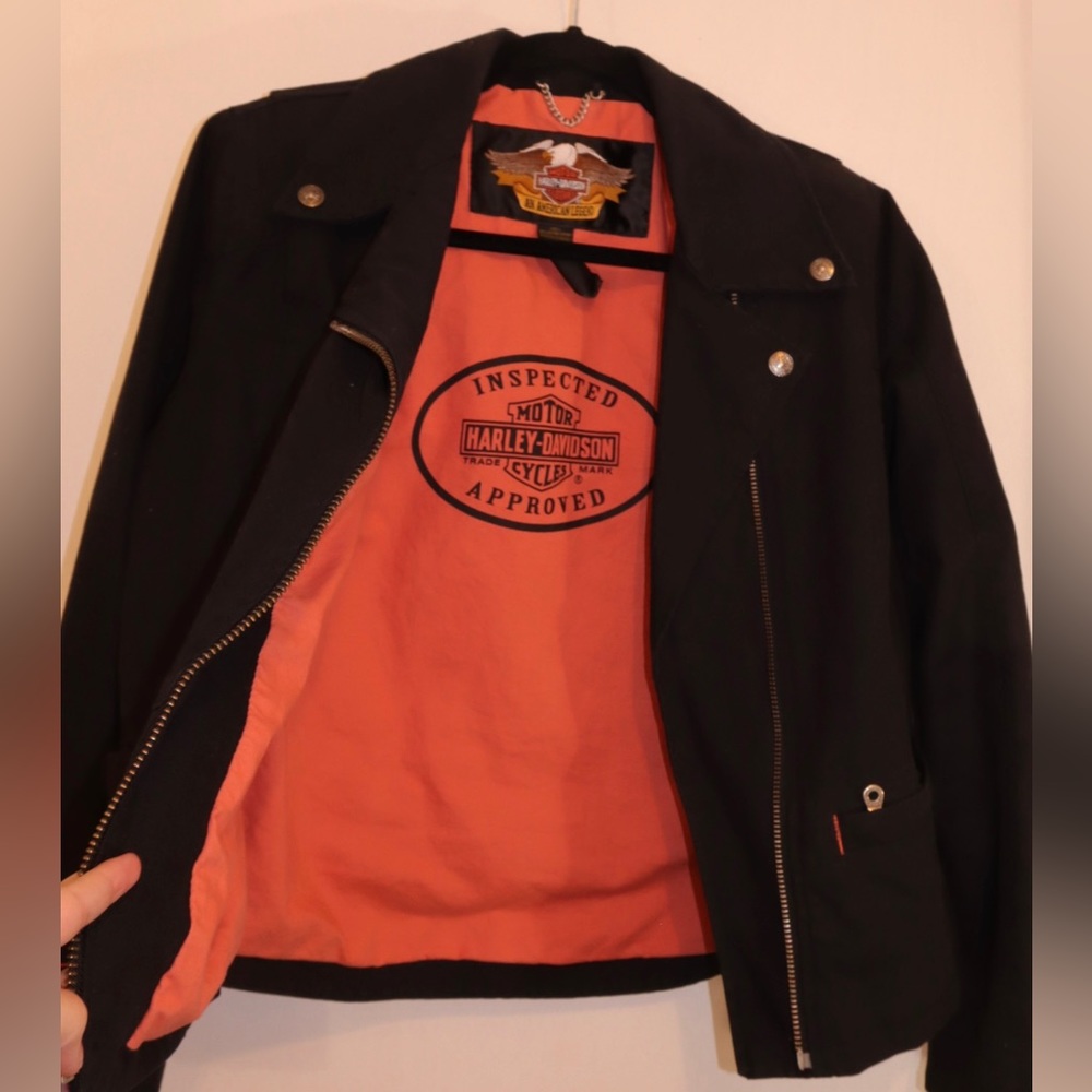 Harley-Davidson Asymmetric Zip Jacket